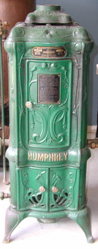 Humphrey automatic water heater